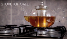Load image into Gallery viewer, Glass Teapot with Stainless Steel Infuser
